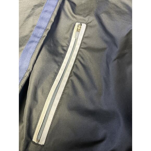 Nike Dri Fit Mens Track Jacket Black Size Large Pockets Zip Stretch Clima-Fit - Picture 6 of 9